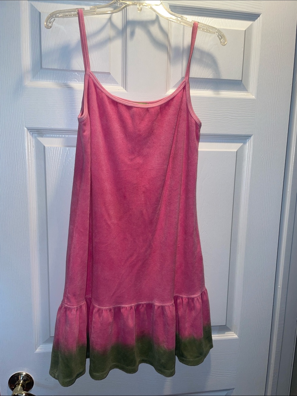 Juicy Couture Pink to Green Ombre Slip Dress